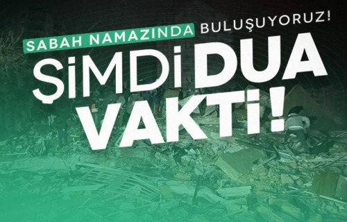 Deprem Felaketinin Ardından Camilerimizde Toplu Dua ve Cenaze Namazı